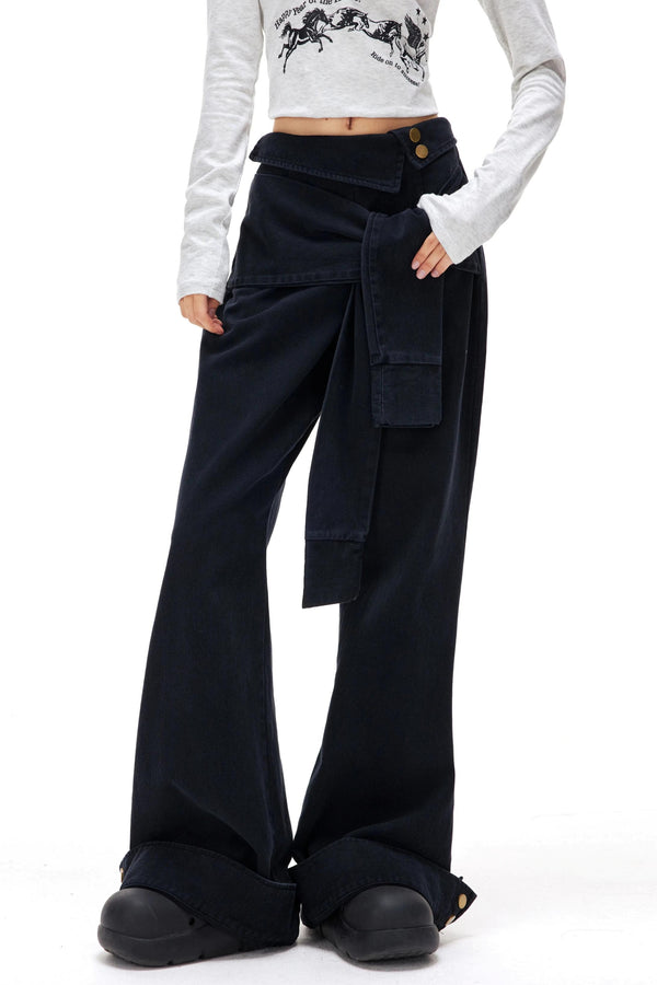 Retro Washed Cargo Pants