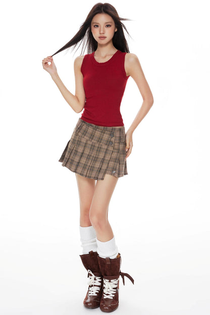 Colorful Knit Cardigan Set