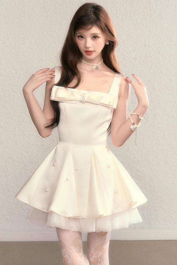 Blue Stars Beaded Dress