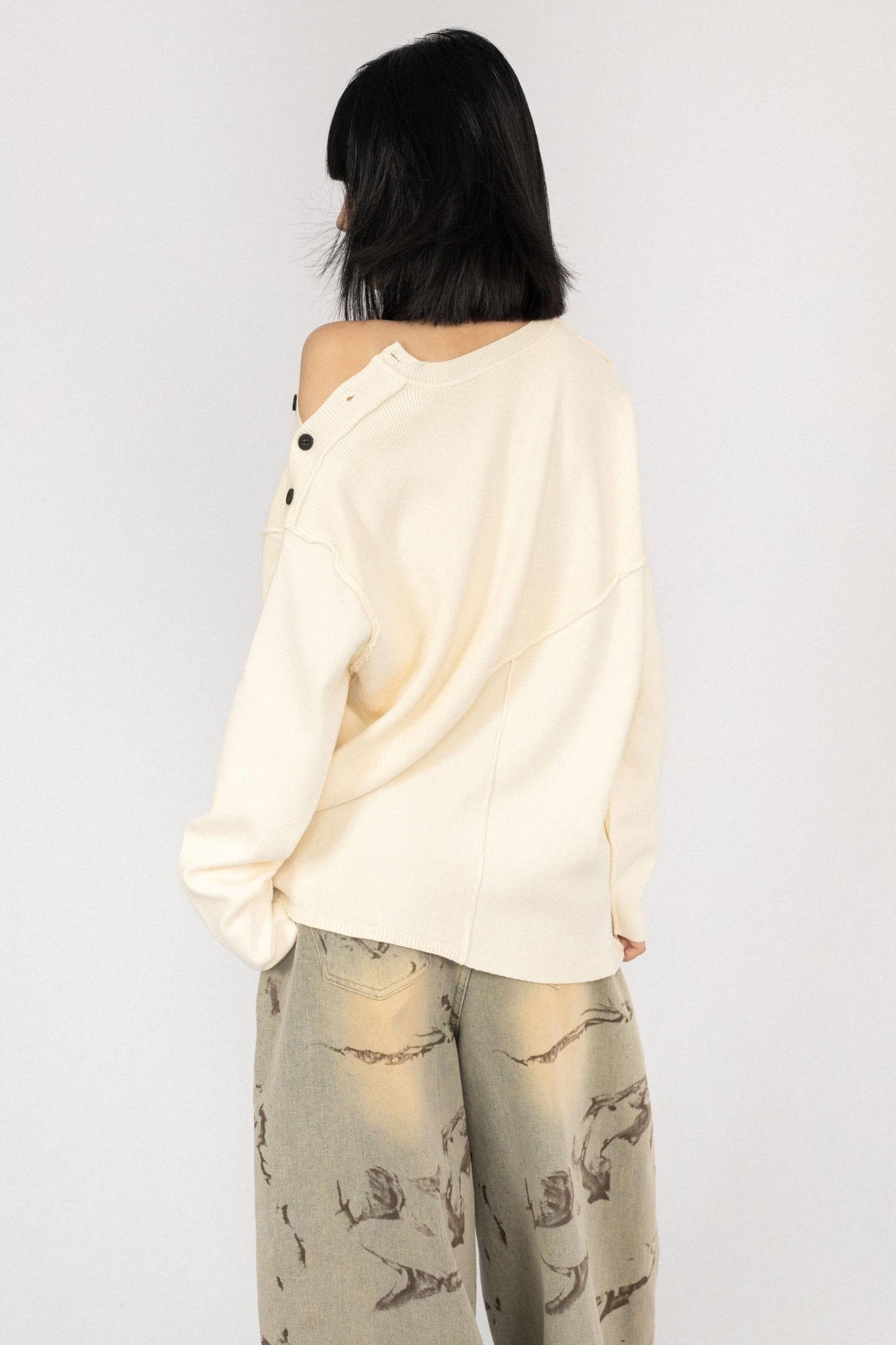 Retro Knitted Minimal Top