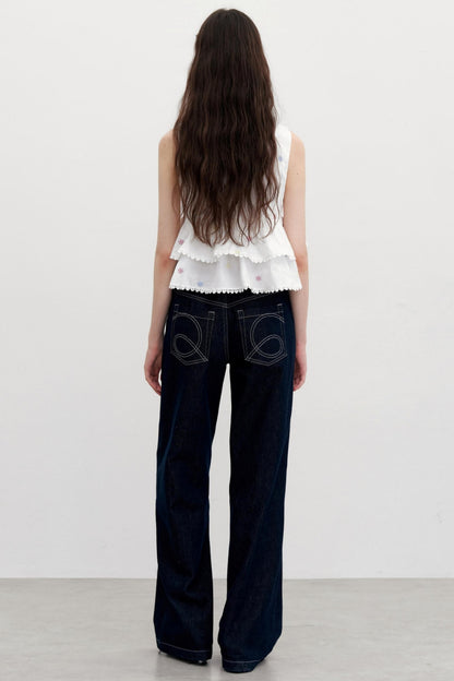 Colorful Lace Summer Shirt