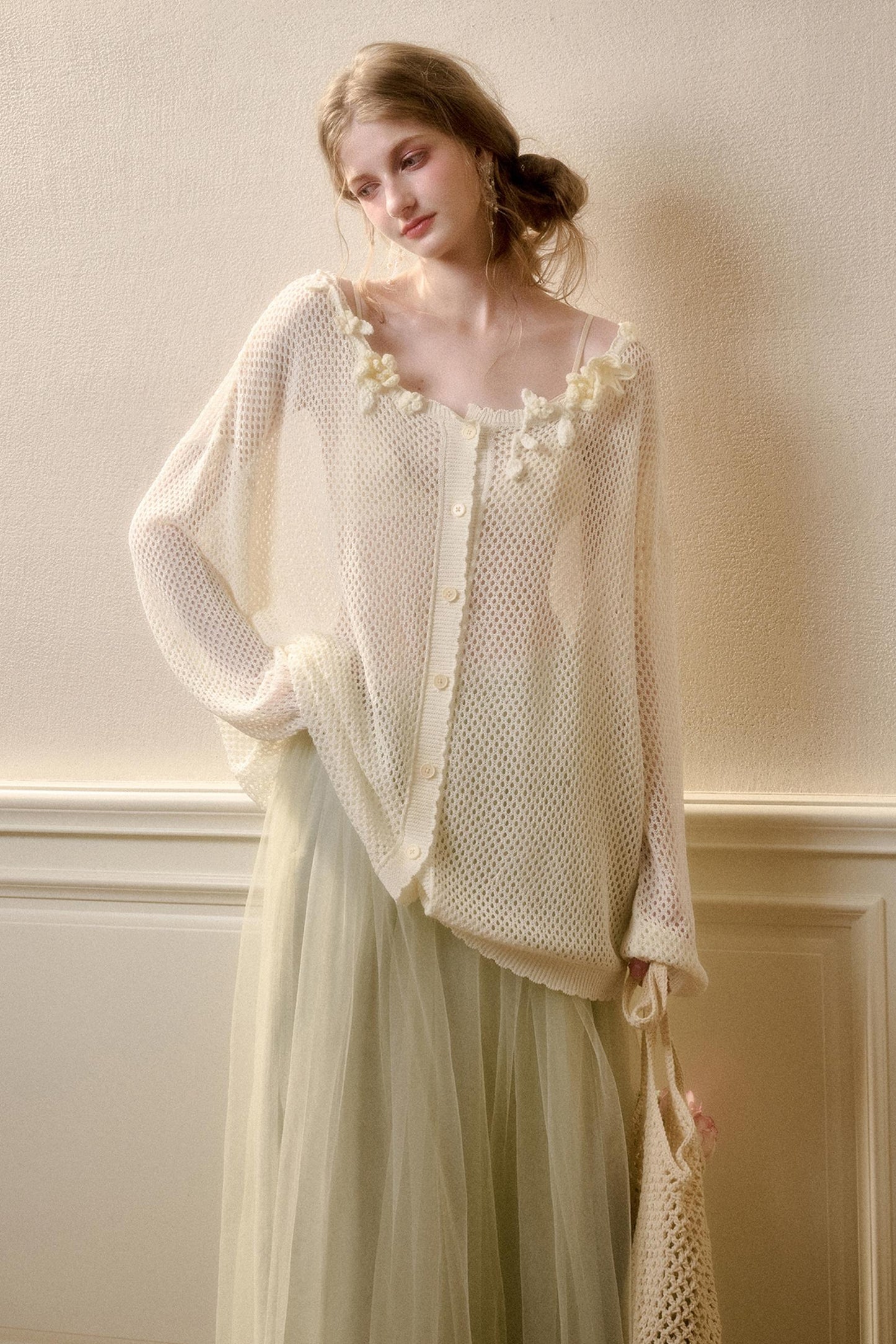 Galaxy Cool Ice Silk Cardigan