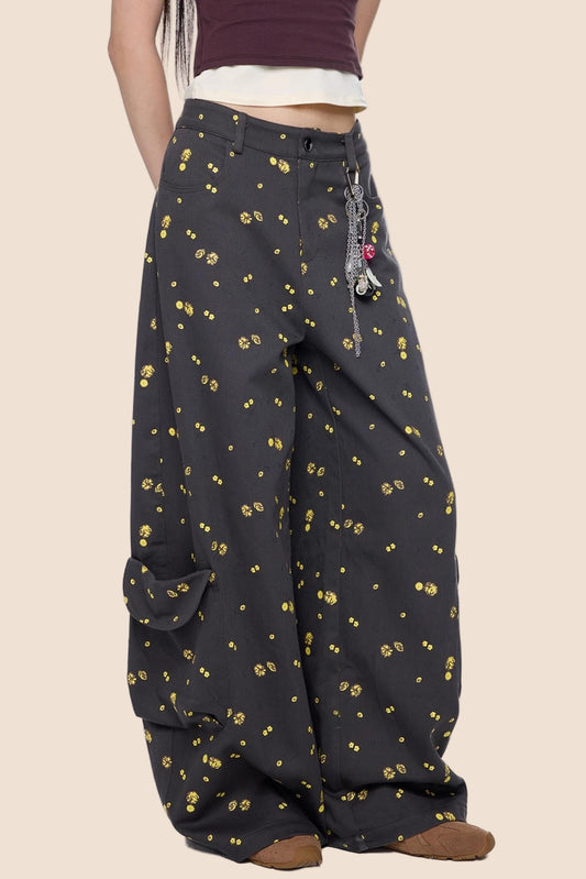 High Waist Long Pants