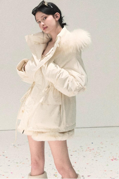 Snowfall Lace Knitted Dress