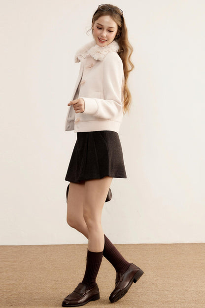 Furry Short Winter Jacket