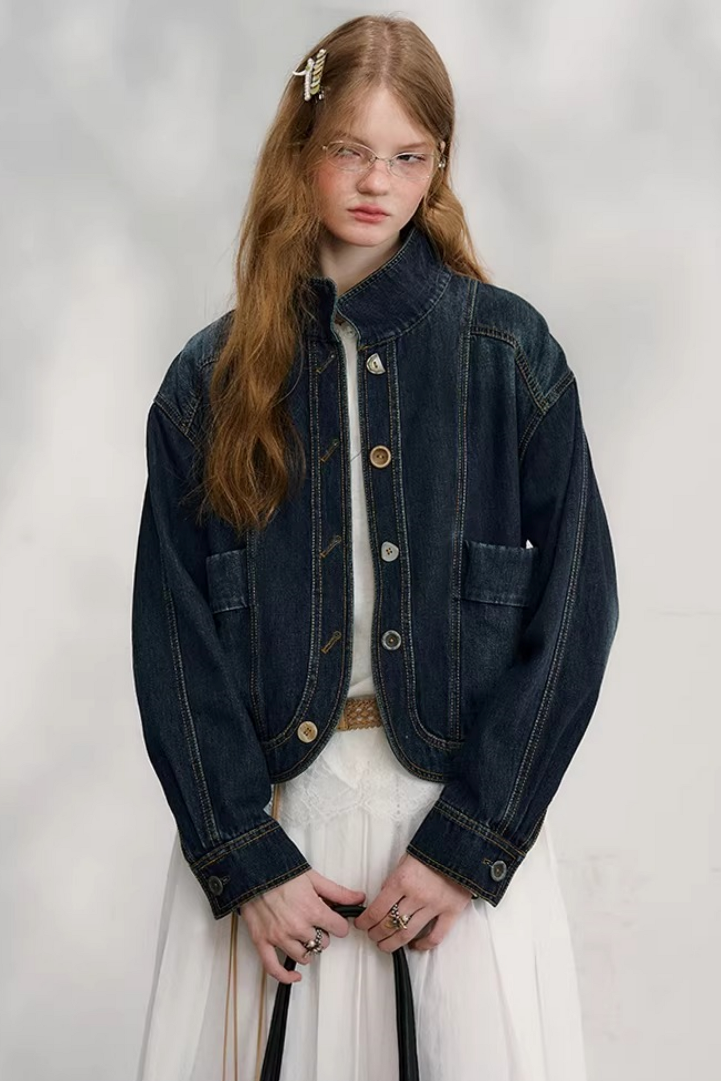 Youlan 데님 재킷