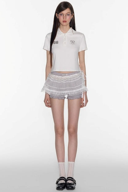 Slim Fit Stretch Sports Leggings Shorts