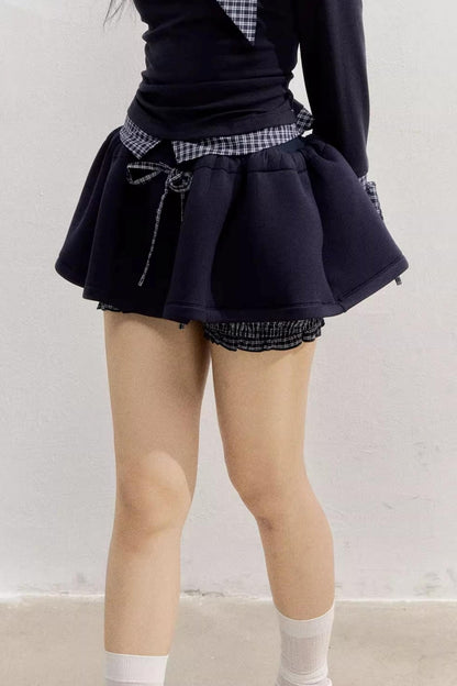 Comfort Sweatshirt Skirt Set-Up