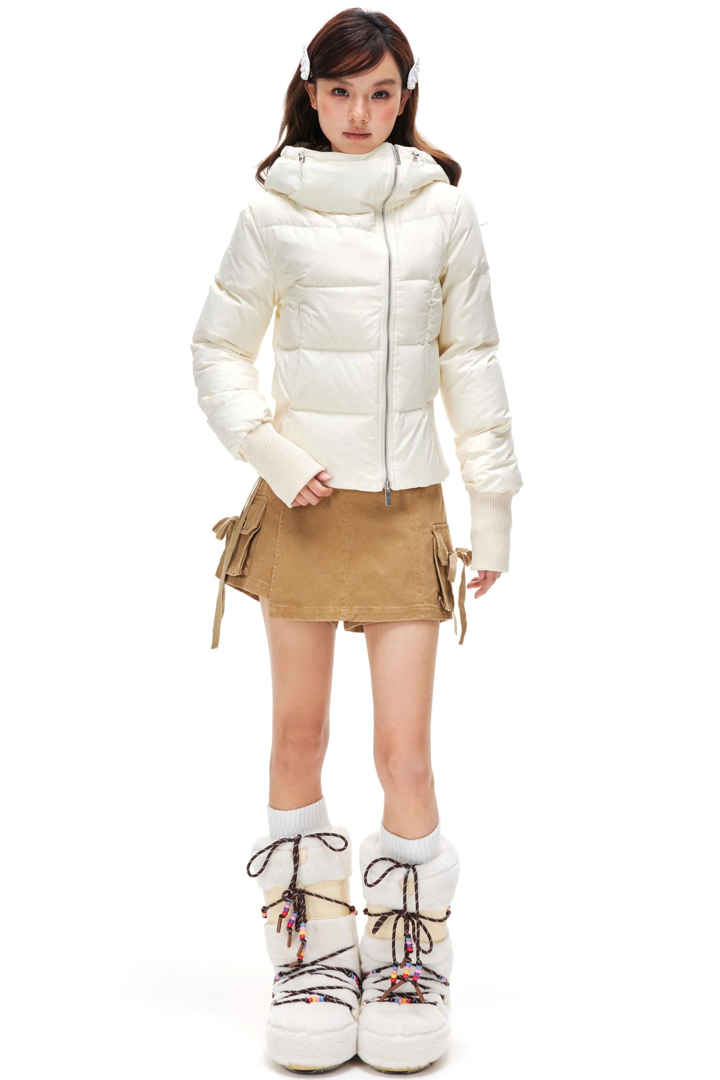 Thickened Slim-Fit Down Jacket