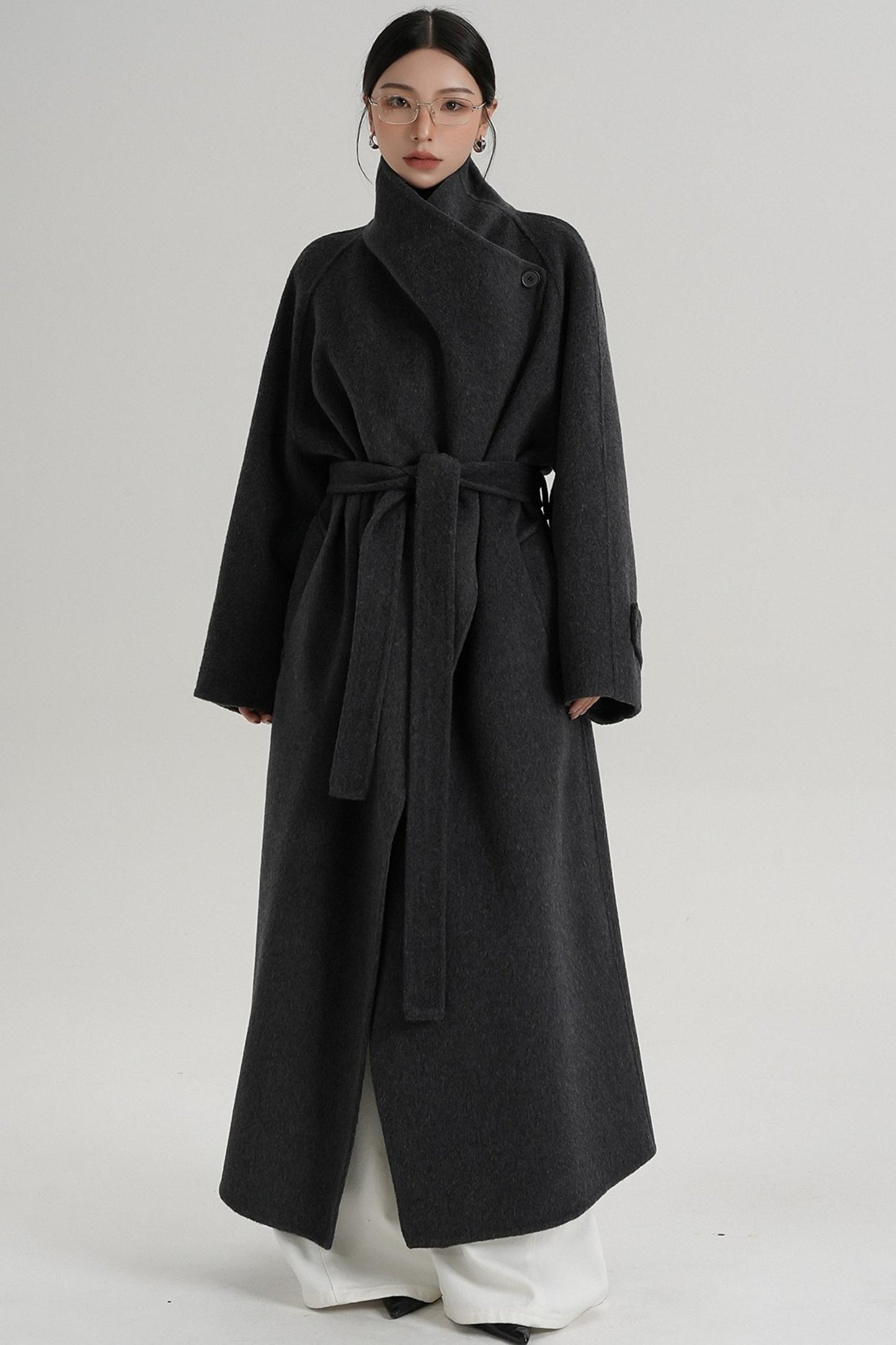 Luxurious Reversible Wool Coat