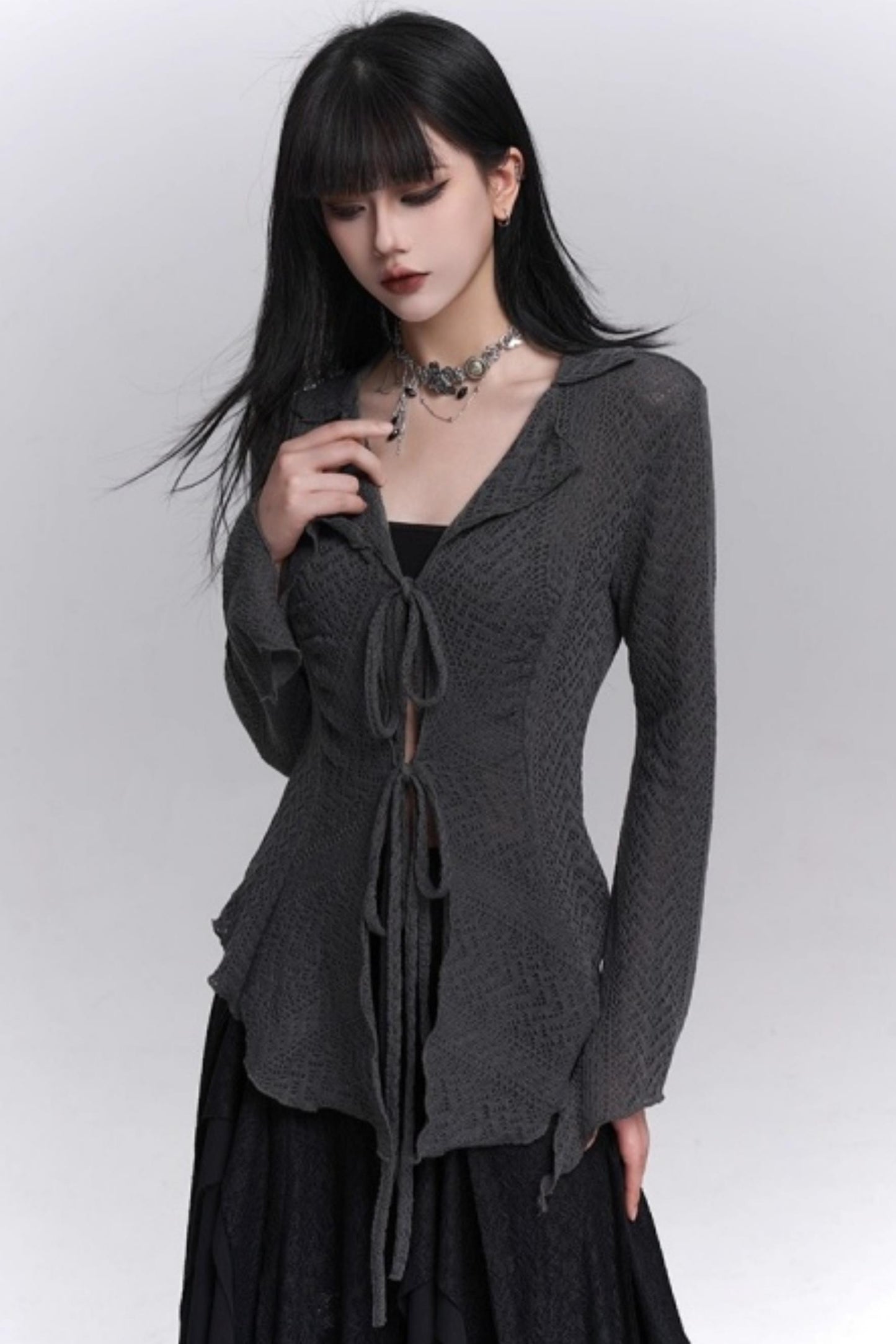 Ghost Girl Knitted Cardigan