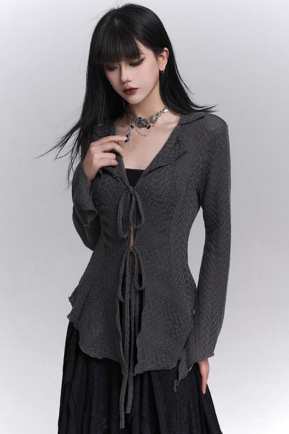 Ghost Girl Knitted Cardigan