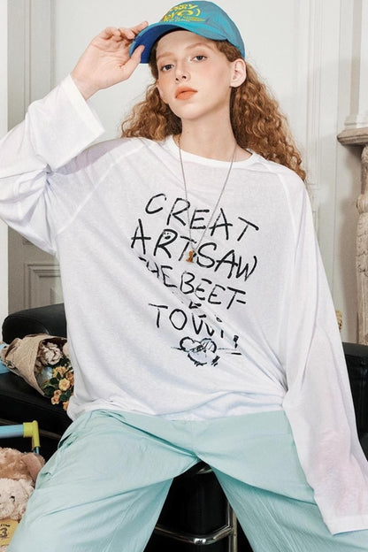 Retro Sun-Protective Tee