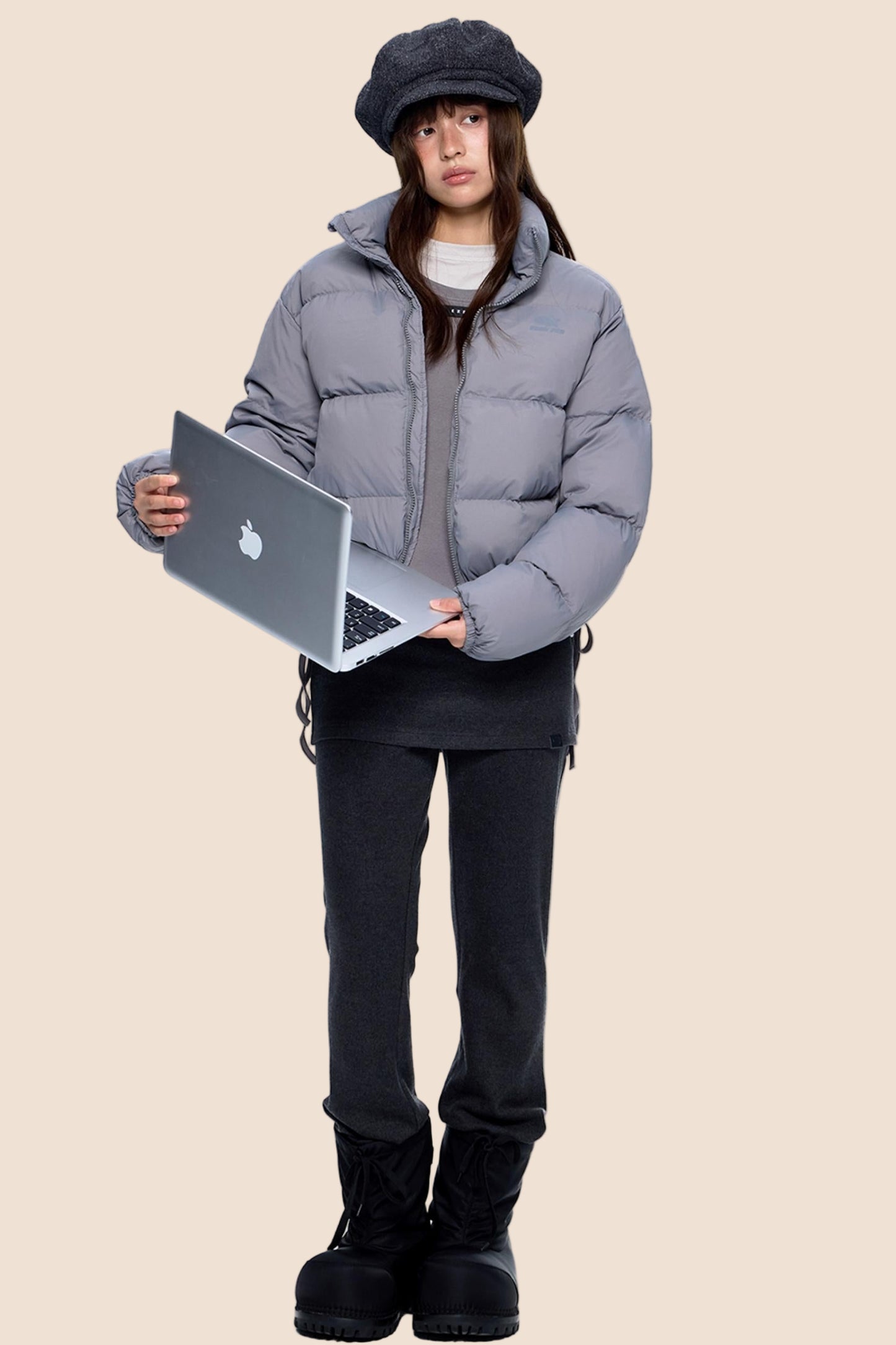 Winter Stand-Up Duck Down Jacket