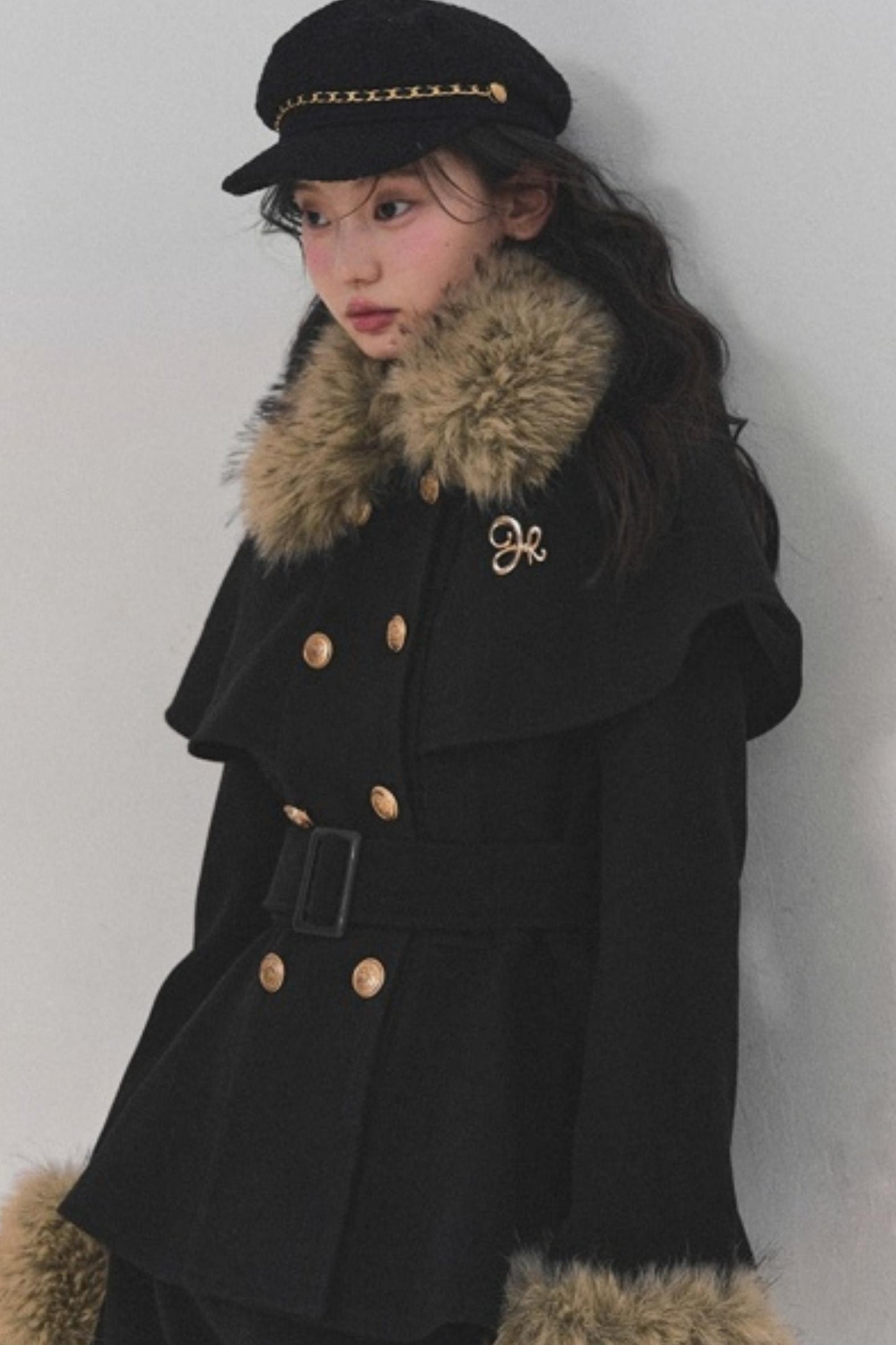 Winter Coat and Skirt Set-Up