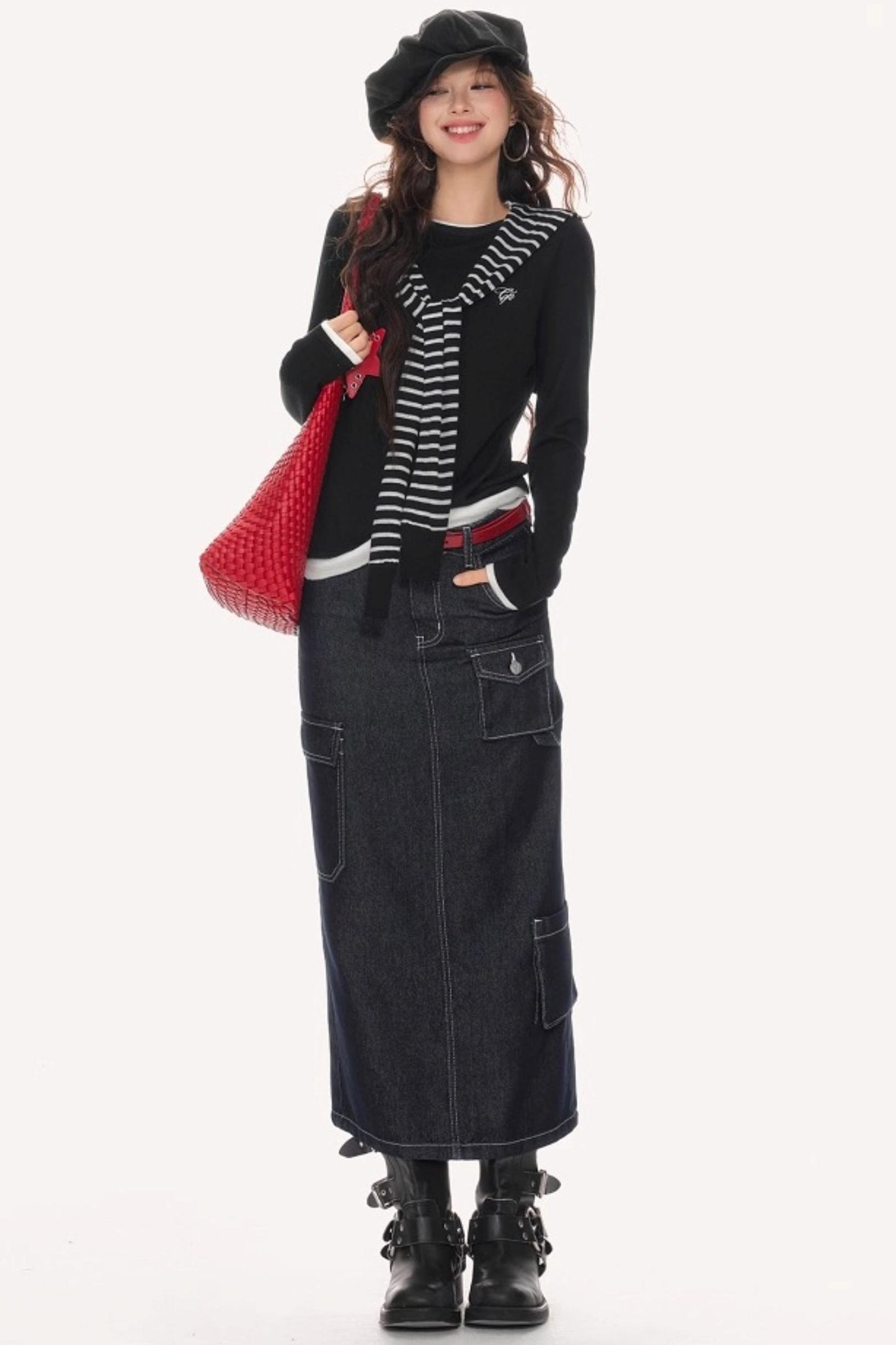 Preppy Knit Slim Sweater