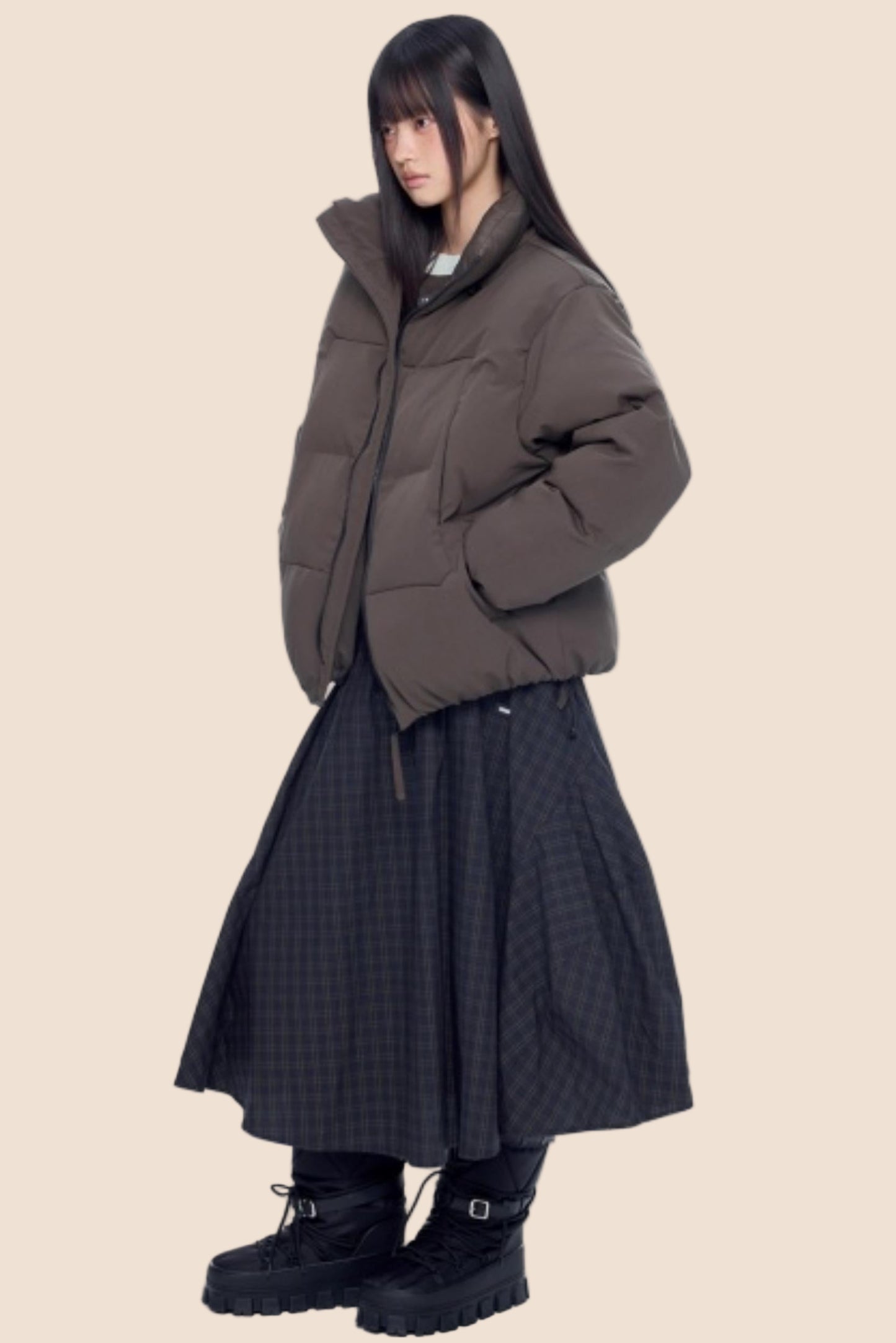 Stand-Up Collar Cotton Jacket