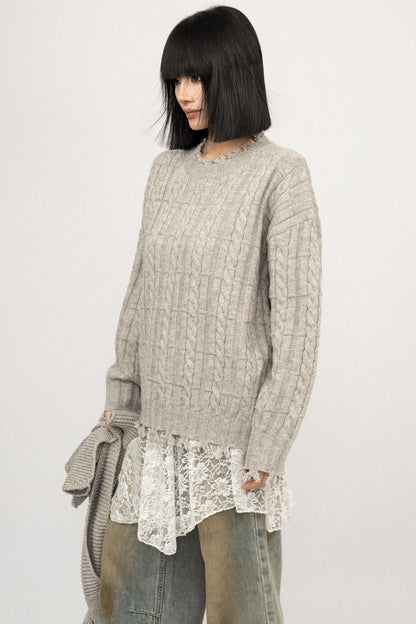Loose Lazy Style Sweater