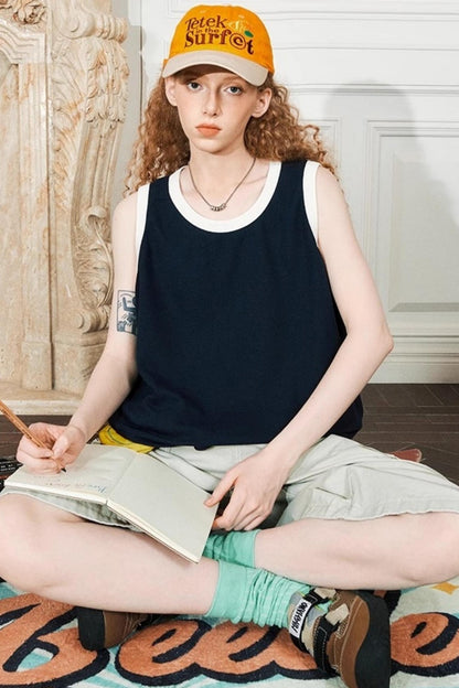 Retro Summer Sleeveless Tee