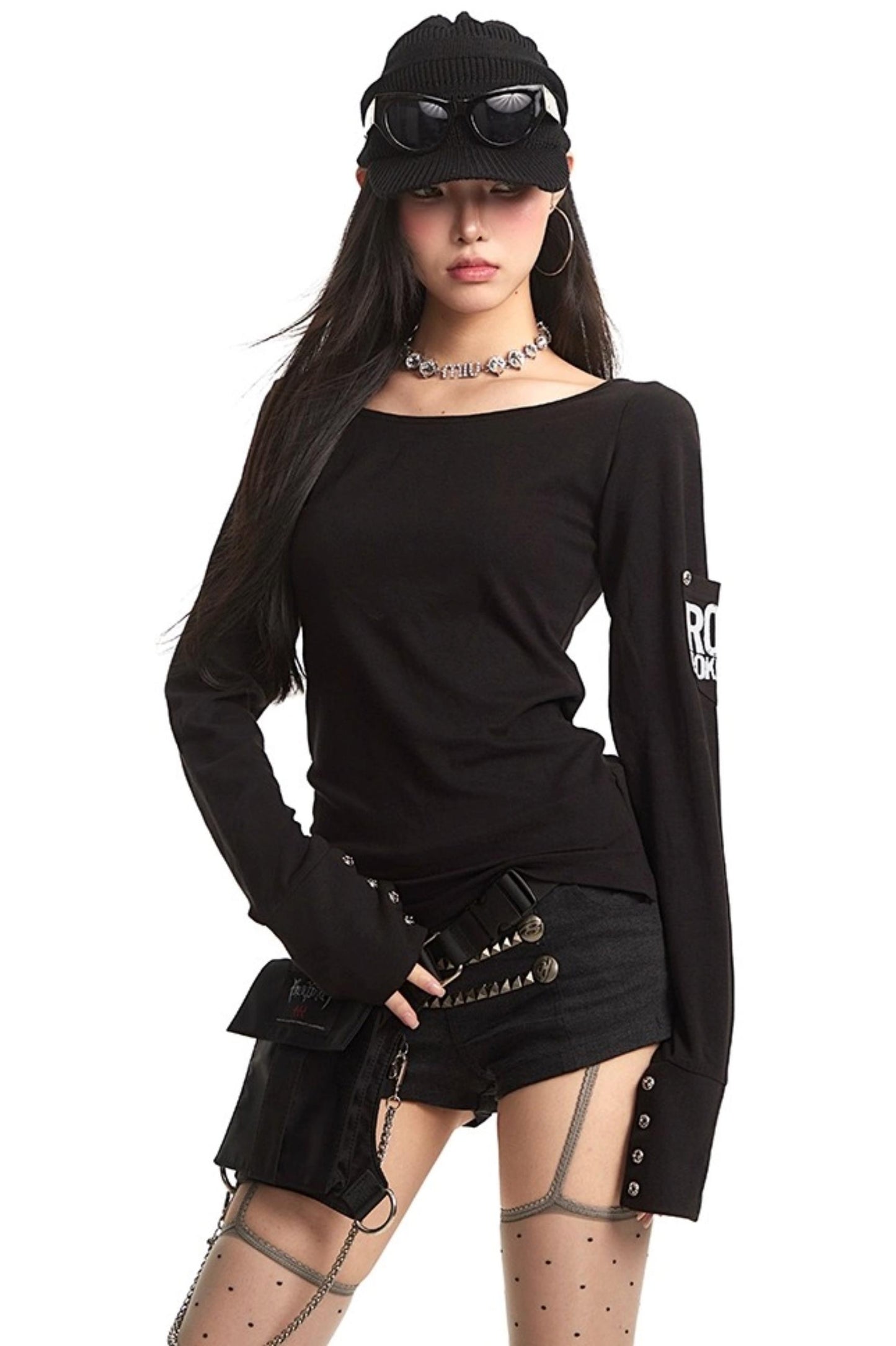 Monogram Shoulder T-Shirt