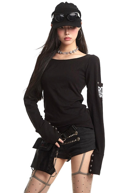 Monogram Shoulder T-Shirt