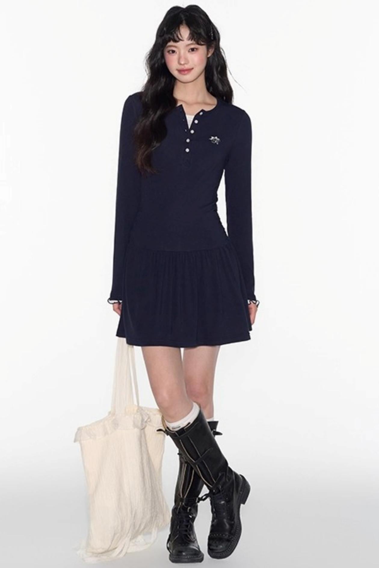 Spring Vacation Knit Dress Set-Up