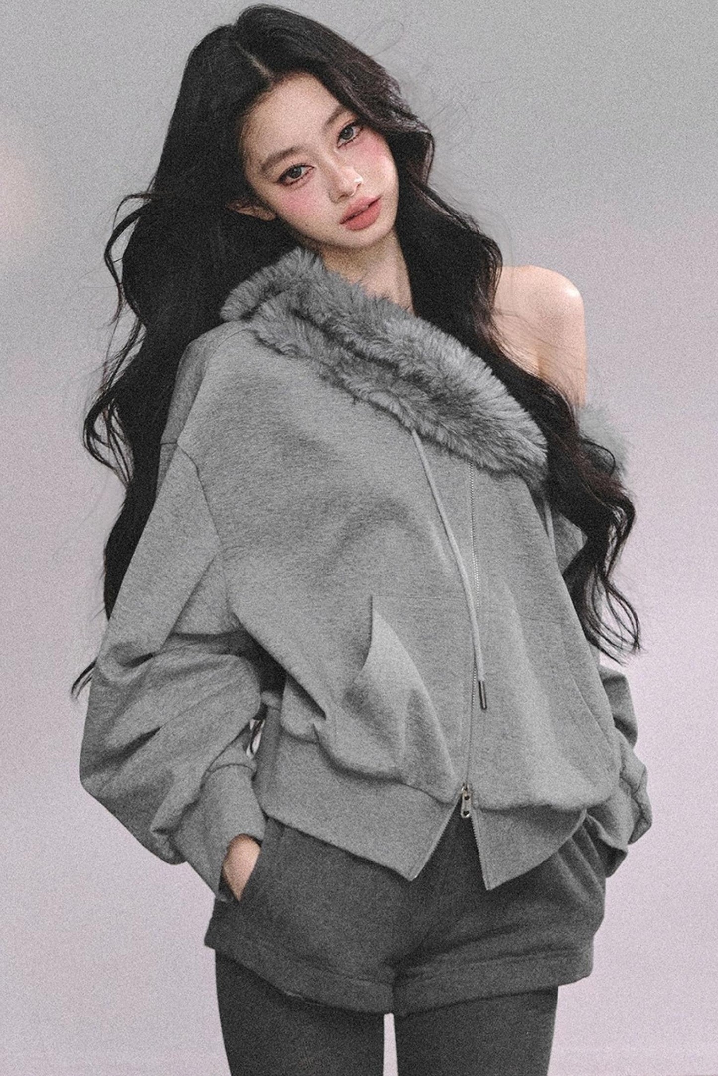 Nordic Winter Top Shorts Two-Piece Set-Up