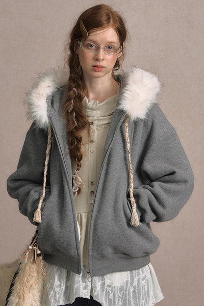 Fake Two Piece Wind Lace Knitted Top