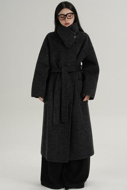 Square Wool Coat