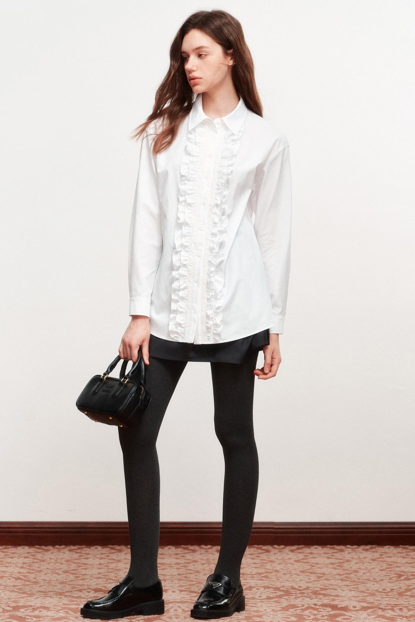 Lotus Lace Long-Sleeved Shirt