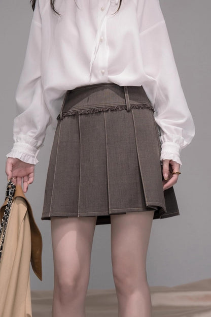 Fringed Turtleneck Shirt