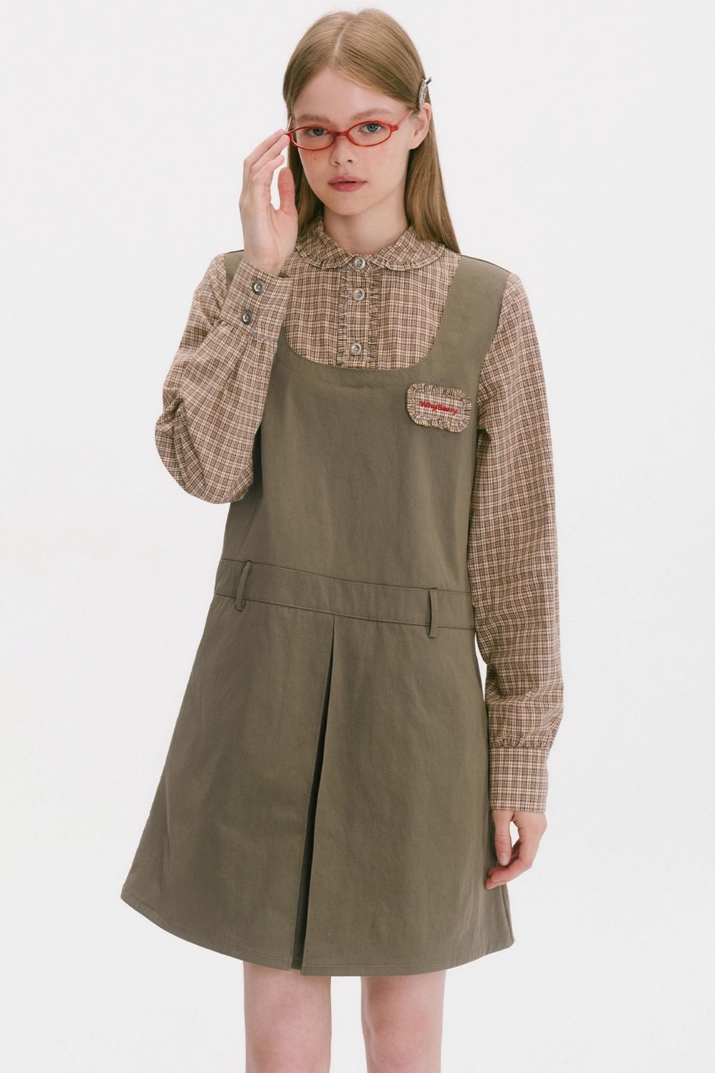 Strawberry Florist Two-piece Dress