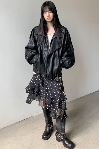 Dreamy Polka Dot Skirt