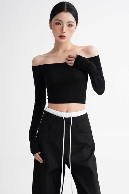 Tencel Modal Off-Shoulder Top