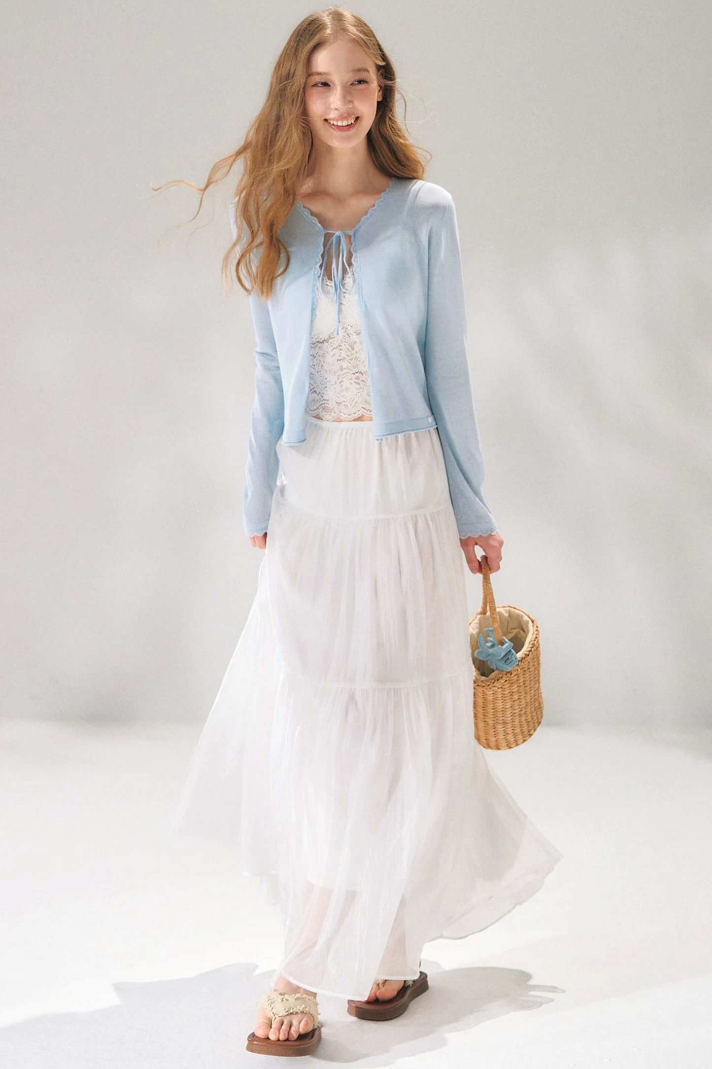 Ice Silk Lace Cardigan