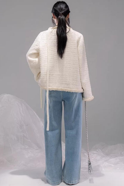 Starry Sky Blue Rhinestone Jeans