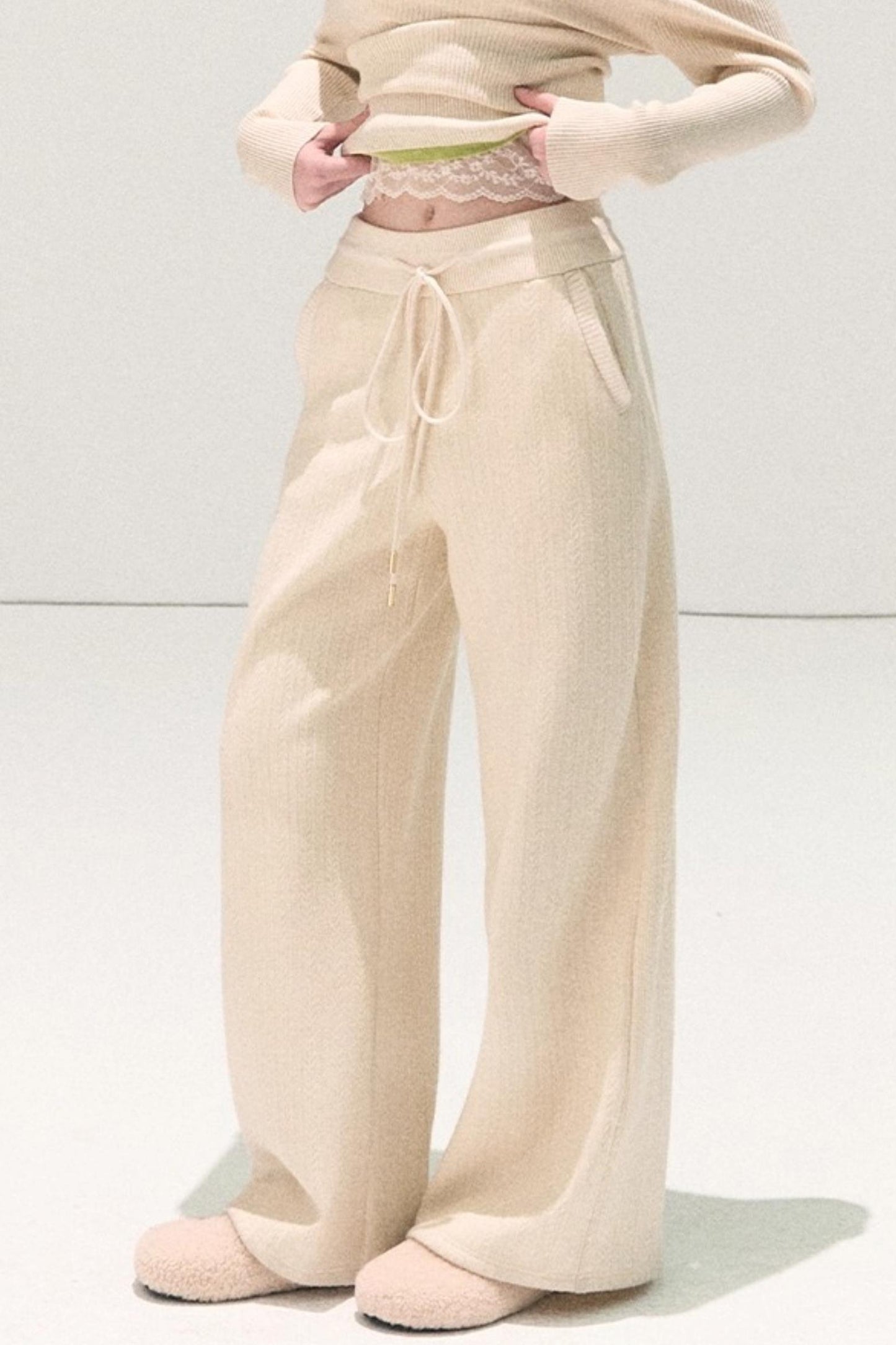 Winter Soft Knit Pants