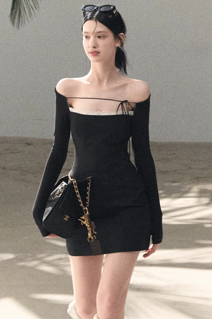 Heavyweight Waist-Cinching Dress