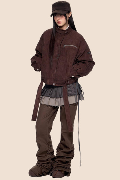 Layered Patchwork Skirt