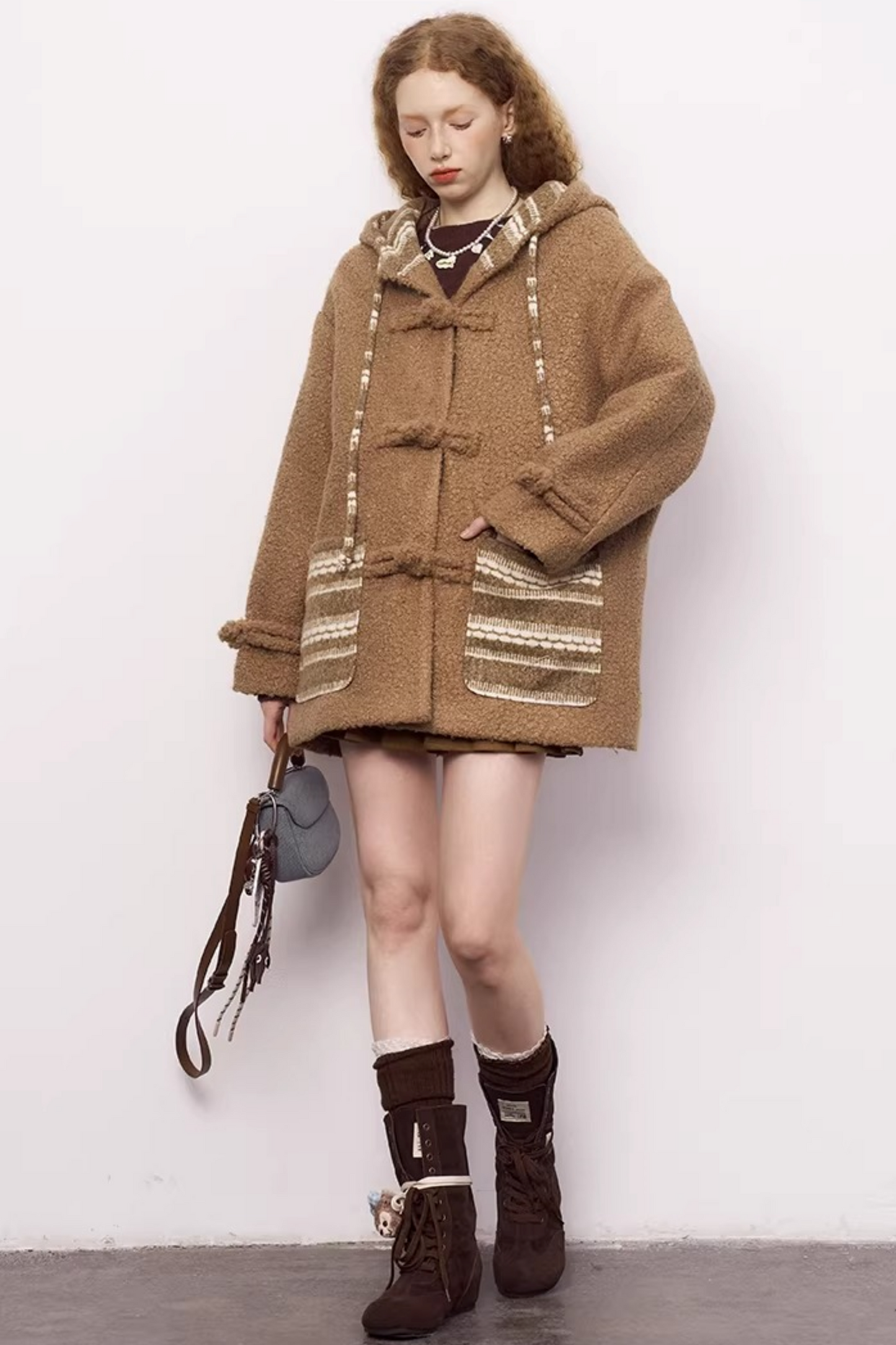 후드 재킷 작업복 세트