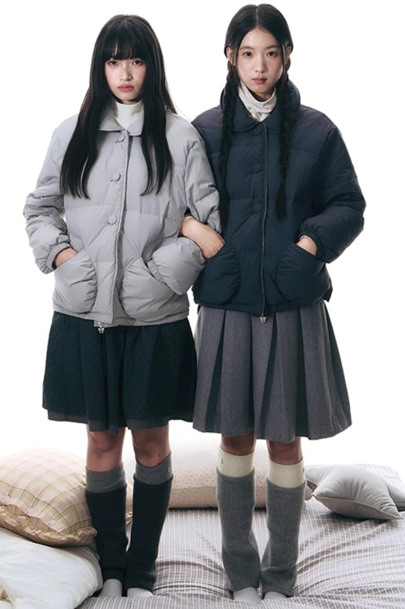 Mid-Leg Stacked Socks