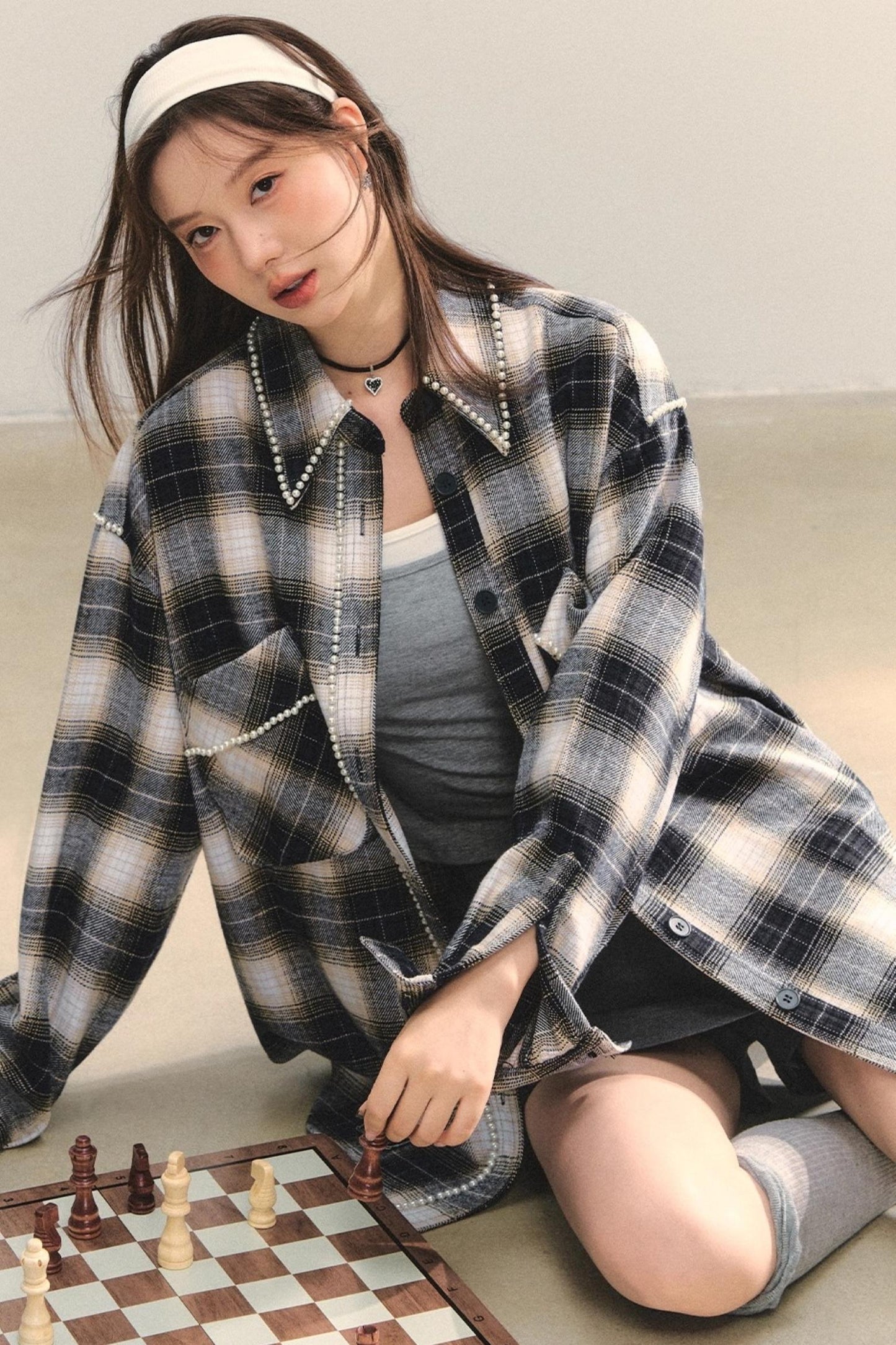 Pearl Plaid Shirt