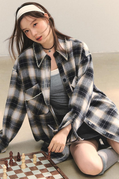Pearl Plaid Shirt