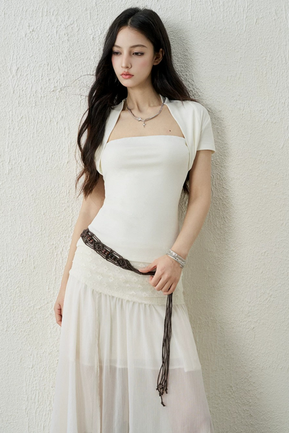Ghost Girl Two-Piece Top