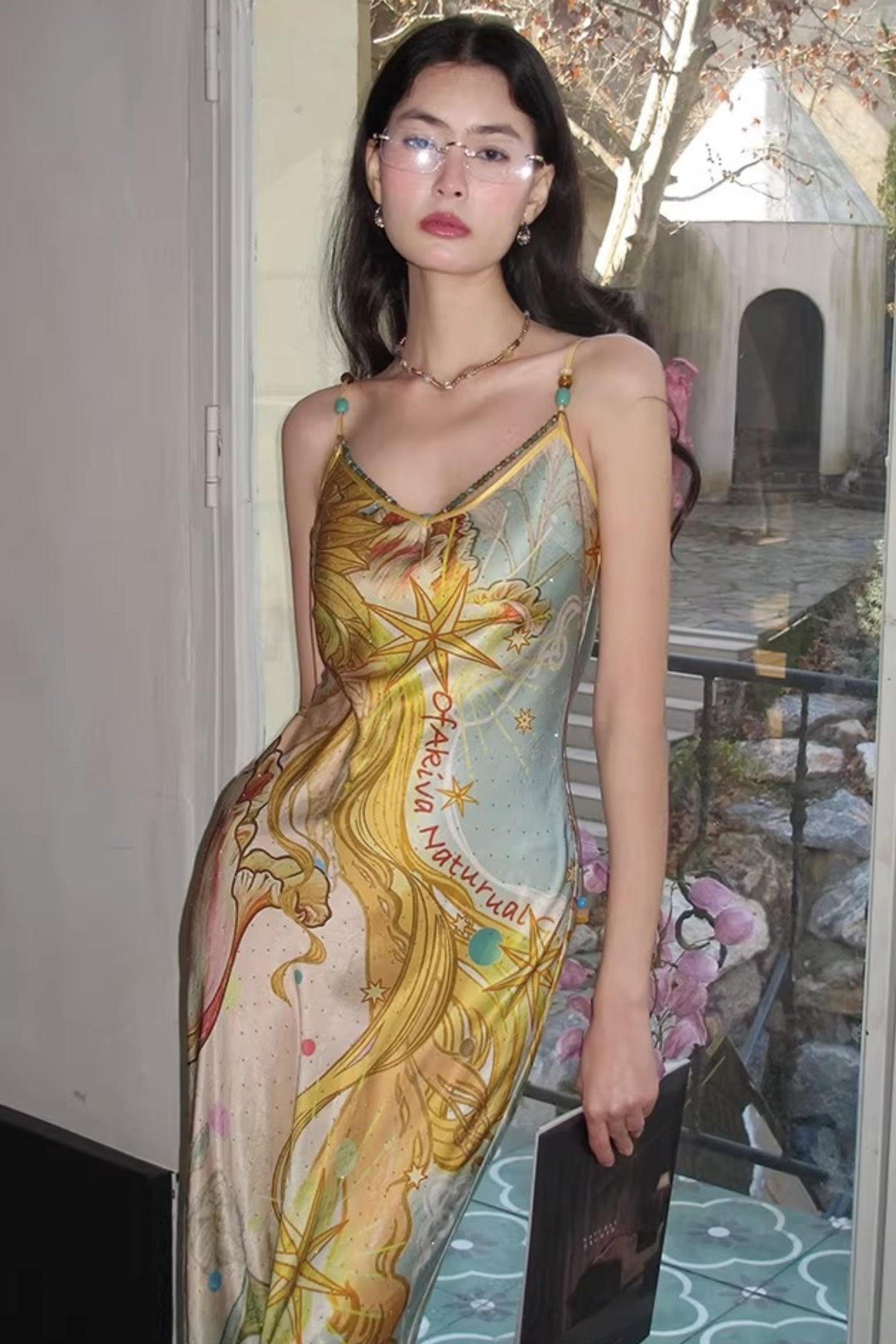 Sparkling Rhinestone Beaded Dress