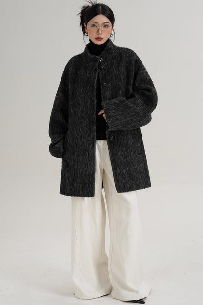 Elegant reversible Wool Coat