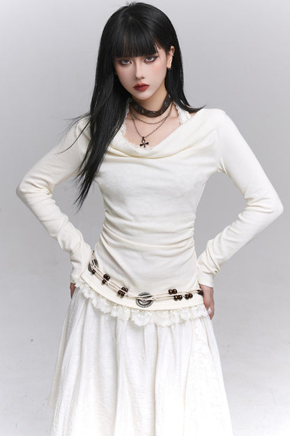 Sweet Girl Minimal Style Top