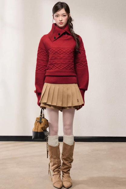 Autumn Batwing Knit Sweater