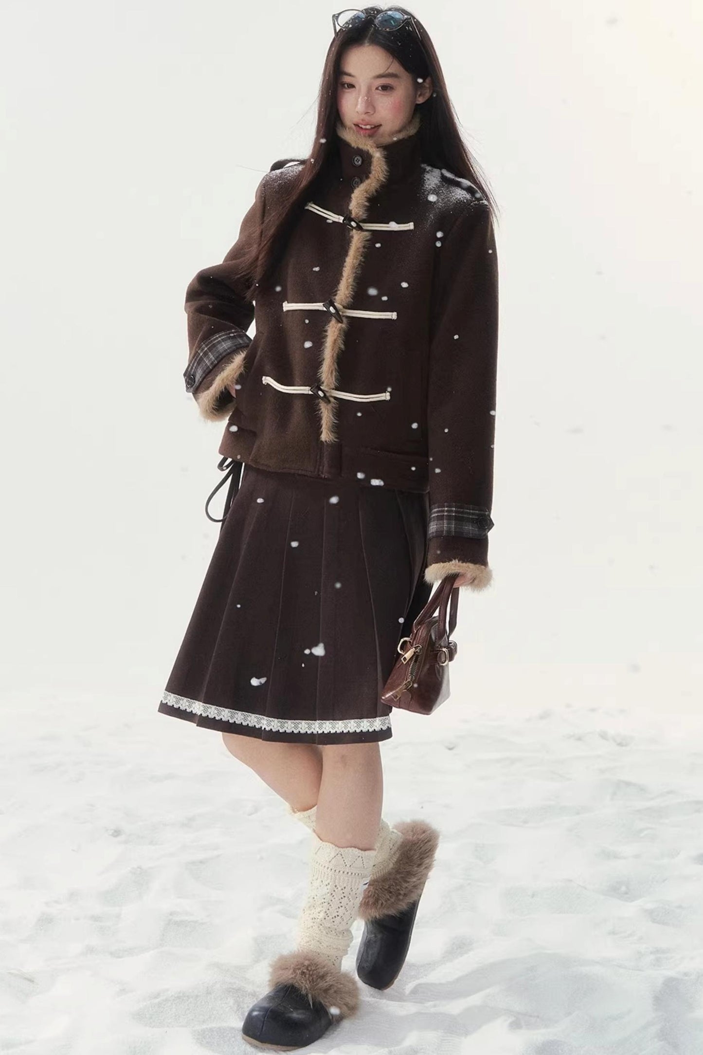 Retro Oak Woolen Jacket