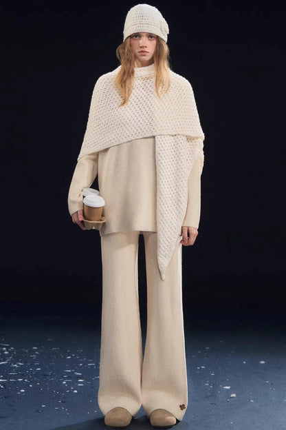 Waffle Up Knit Suit Set